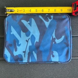 Navy Camo IPad mini carrying pouch